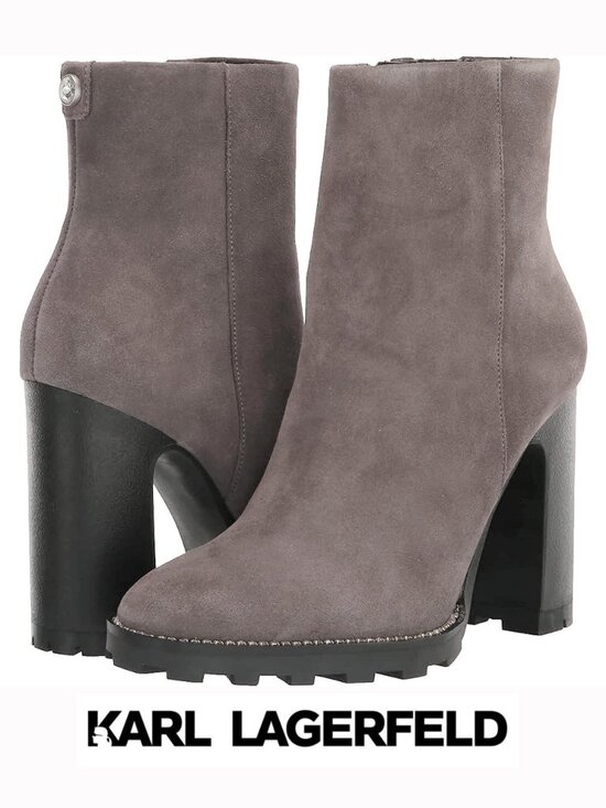 Karl Lagerfeld Paris Shoes - Bootie Embellished Rhinestones from Karl Lagerfeld Paris / Size 8